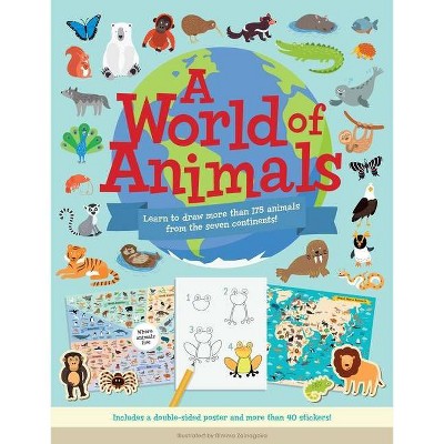 A World of Animals - (Paperback)