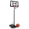 Garvee Outdoor Basketball Hoop, 4.43-10ft Adjustable, with Enlarged Base and PC Backboard, Customized for Family - 2 of 4