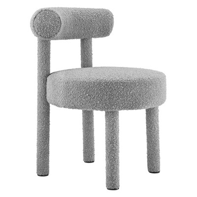 Modway Toulouse Boucle Fabric Dining Chair