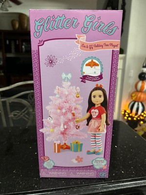 Glitter Girls Eve Doll & Christmas Tree Bundle in 2023  Glitter girl,  Beautiful brown eyes, American girl doll