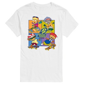 Men's - Nickelodeon - Rocket Power Otto Regina Sam Maurice Skaters Short Sleeve Graphic T-Shirt - 1 of 4