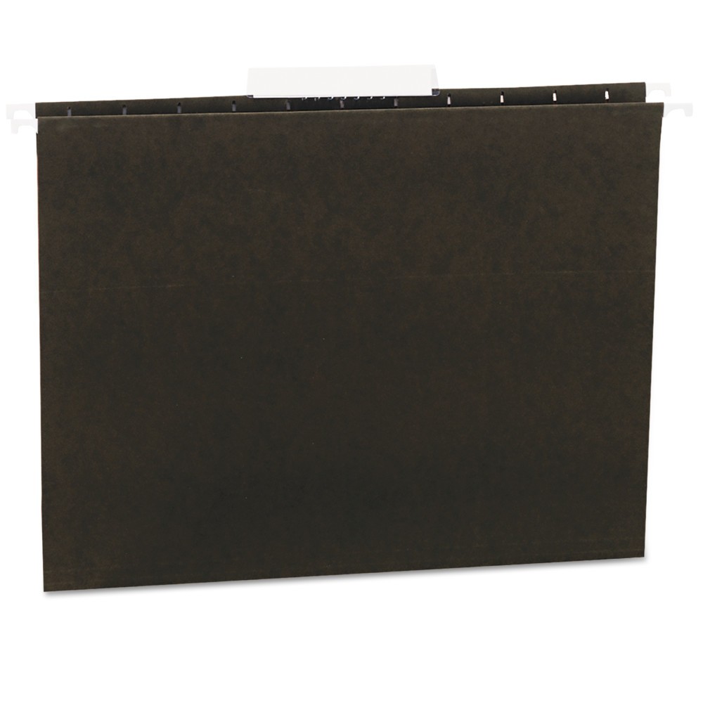 UPC 087547141137 product image for Universal Hanging File Folders, 1/3 Tab, 11 Point Stock, Letter, Standard Green, | upcitemdb.com