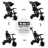 Infans 4-in-1 Toddler Tricycle Reversible Baby Trike W/ Height Adjustable Push Handle - 4 of 4