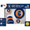 BabyFanatic Wood Rattle 2 Pack - MLB Houston Astros Baby Toy Set - 3 of 4