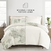 Eucalyptus 3PC Duvet Cover Set - Durable Microfiber, Paradise Toile Pattern, Breathable - Becky Cameron - 2 of 4
