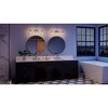 Urban Ambiance Luxury New Traditional Bath Light 8.5''H x 24.25''W,  Brushed Nickel Finish,  Swan-Hill Collection, UHP4202 - 2 of 4