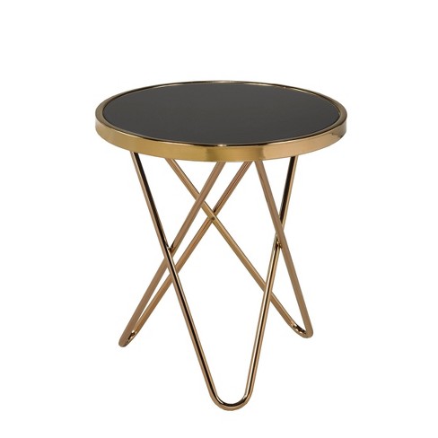 Brassex Xavier Accent Table Rose Gold - image 1 of 4