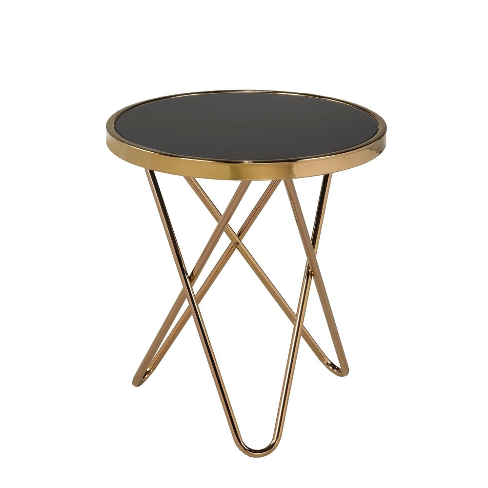 Brassex Xavier Accent Table Rose Gold