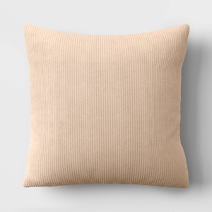 The Corduroy Collection Square Corduroy Toss Throw Pillow - Room Essentials™ - 1 of 4