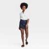 Women's Mid-Rise Denim Mini Skirt - Universal Thread™ Dark Wash - 3 of 3