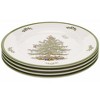 Spode Christmas Tree Melamine Plates, Set of 4 - Shatterproof Serving Plate - Festive Tableware, Dishwasher Safe Dinnerware - 3 of 4