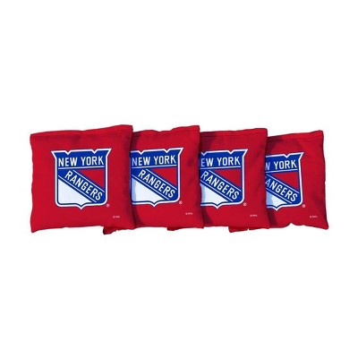 NHL New York Rangers Corn-Filled Cornhole Bags - Red