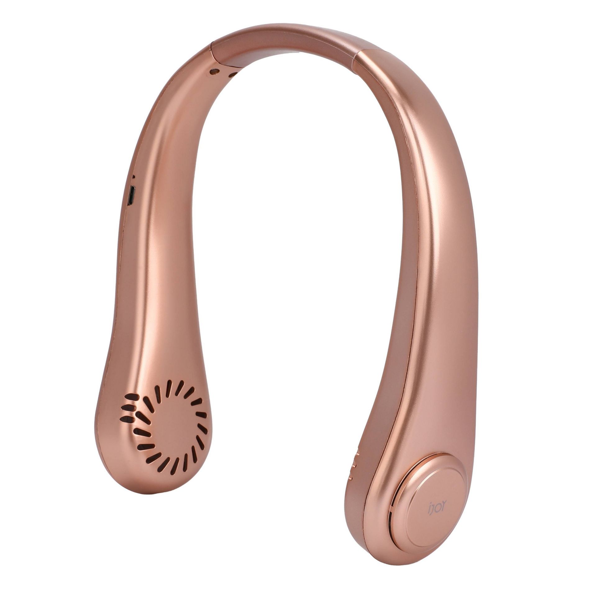 iJoy Portable Neck Fan Metallic Orange