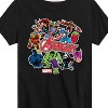 Boys' - Marvel - Avengers Stickers Style Short Sleeve Graphic T-Shirt - 2 of 4