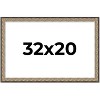 PosterPalooza | Ornate Silver Picture Frame - UV Acrylic, Backing Board, Hanging Hardware Included - 2 of 4