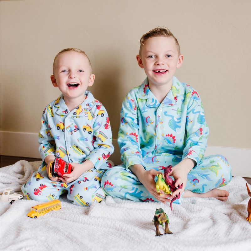 Wildkin Kids 2 Piece Flannel Pajamas, 4 of 7
