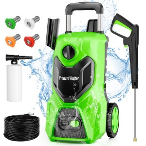 SKONYON 3800 PSI Electric Pressure Washer 3.2 GPM with 4 Different Pressure Tips Foam Cannon - 1 of 4