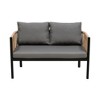 Multi-person Outdoor Sofa Combination with A Table, Suitable for Garden, Backyard and Balconies - 3 of 4