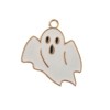 John Bead 8pcs Sweet & Petite Ghost, Simple Halloween Charms - 2 of 4