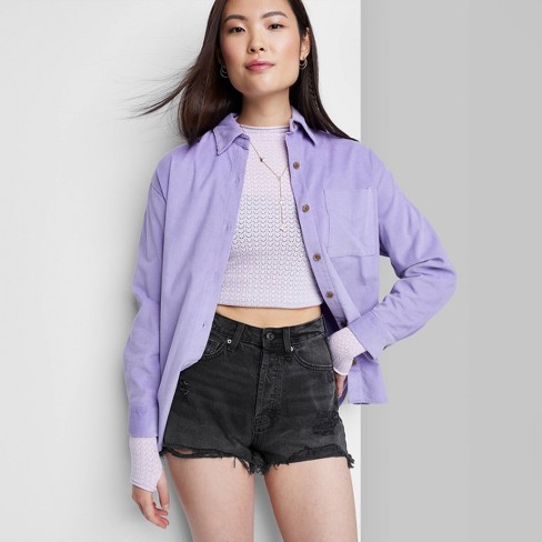 Purple : Shorts for Women : Target