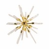 Decorative Crystal Starburst Statue for Home Decor - Stylish Sculpture Accent Perfect for Office, Shelf, and Living Room Decor - 2 of 4