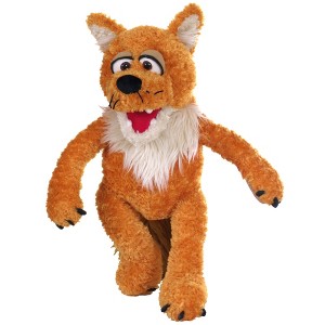 Living Puppets: Knox The Orange Fox - 17" Plush Hand Puppet, Handmade Pal - 1 of 4