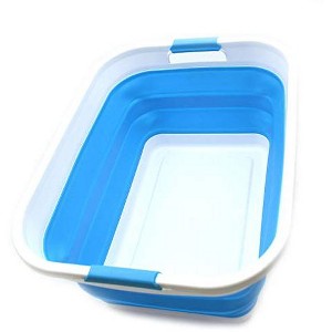SAMMART 41L (10.8 gallon) Collapsible Plastic Laundry Basket - 1 of 4