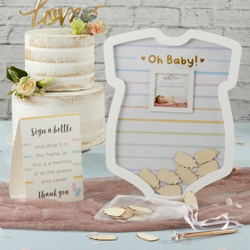Baby Shower Guest Book Alternative - Sweet As Can Bee | Kate Aspen