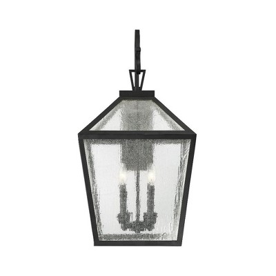 Savoy House Woodstock 4 - Light Wall Light in  Black
