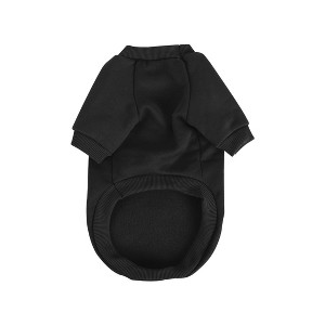 Unique Bargains Cotton Fleece Warm Comfortable Pet Hooded Sweatshirt - 1 of 4