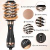 SKIMI 4-in-1 Hair Dryer Brush, Hot Air Brush for Straightening, Drying & Curling, Oval Barrel, Adjustable Temperature, Detachable Design - 4 of 4