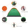Naysaye Camping Tents 2 Person Waterproof Dome Tent with Fiberglass Poles for Backpacking Camping, Orange and Green - 2 of 4