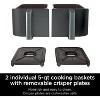 Ninja DZ401 Foodi 6-in-1 10-qt. XL 2-Basket Air Fryer (Refurbished) - 2 of 4