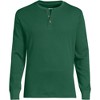 Lands' End Men's Knit Rib Pajama Henley - 3 of 3