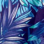 deep grape sketched floral