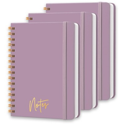 Belatt Lined Spiral Journal Notebook, A5 College Ruled Notebook for Journaling, Note-Taking, and Daily Planning, Durable Hardcover with Elegant Design