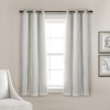 Lush Decor Sheer Grommet Insulated Blackout Window Curtain Panel Set - 2 of 4