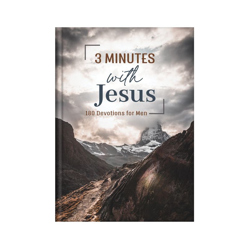 3 Minutes with Jesus: 180 Devotions for Men - (3-Minute Devotions) by  Tracy M Sumner (Hardcover), 1 of 2