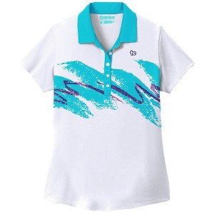 Tipsy Elves Quick Dry Women's Golf Shirt - Short Sleeve Tennis Shirts for Women - Cute Pickleball Outfits - 1 of 4