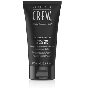 American Crew Precision Shave Gel (5.1 oz) for Men, Soothes Skin and Prevents Irritation | Cleansing Shaving Cream - 1 of 2