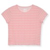 Sleep On It Girls 2-Piece Short Sleeve Pajama Shorts Set – Ribbed Milky Jersey or Pointelle Knit - 2 of 4