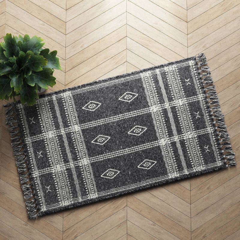 2'3"x3'9" Southwest Plaid Accent Rug - Project 62™, 3 of 12