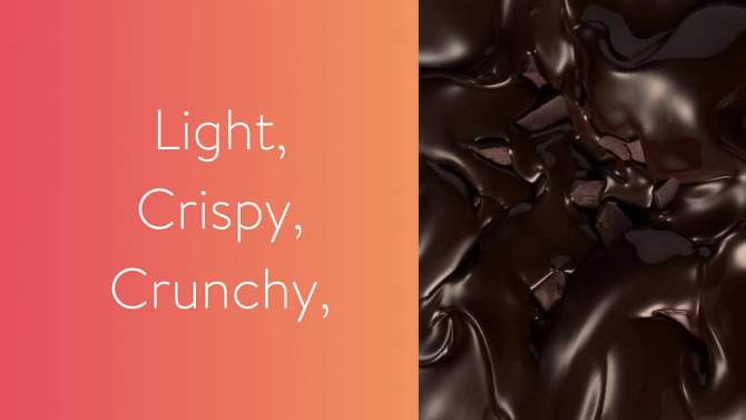 Undercover Dark Chocolate + Sea Salt Chocolate Quinoa Crisps - 3oz, 2 of 8, play video