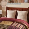 Connell Fabric Euro Sham Set of 2 26x26 VHC Brands - 3 of 4