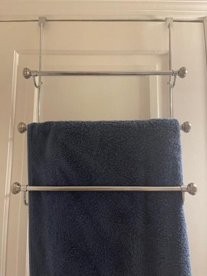 Interdesign York Over The Shower Door Towel Rack