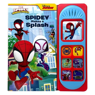 Marvel Spidey and His Amazing Friends - Spidey Makes a Splash Little Sound (Board Book)