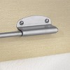 iDESIGN Forma Wall Mounted Metal Paper Towel Holder Swiveling Roll Organizer Chrome: Hand Wash, Silver, 12" Depth - 3 of 4