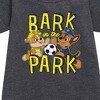 - Paw Patrol - Bark In The Park Graphic Short Sleeve Fleece Dress - 2 of 4