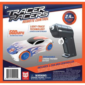 Skullduggery Tracer Racer RC Car and Controller - White