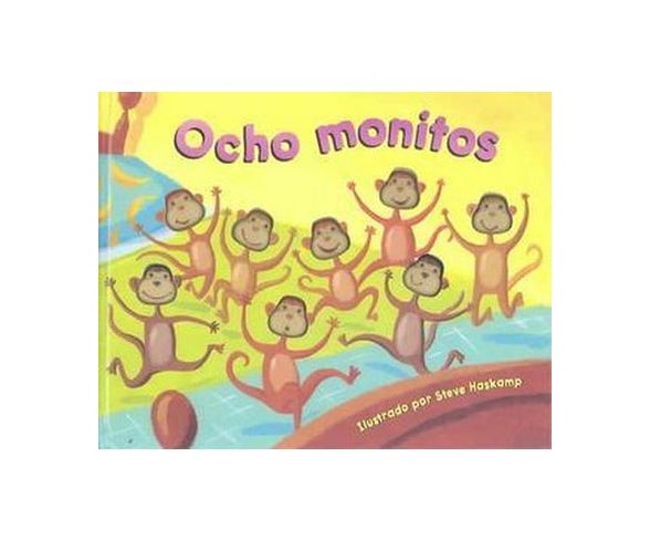 Ocho Monitos/Eight Silly Monkeys (Board)
